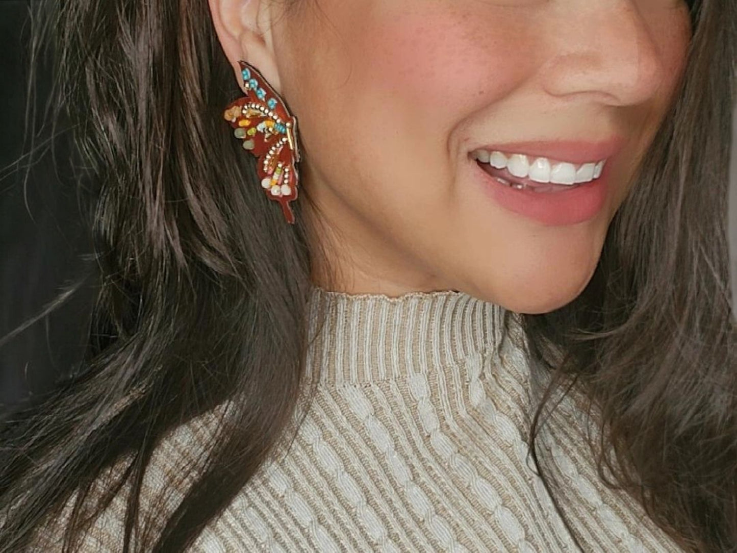 Maxi Aretes Mariposas de la Transformación