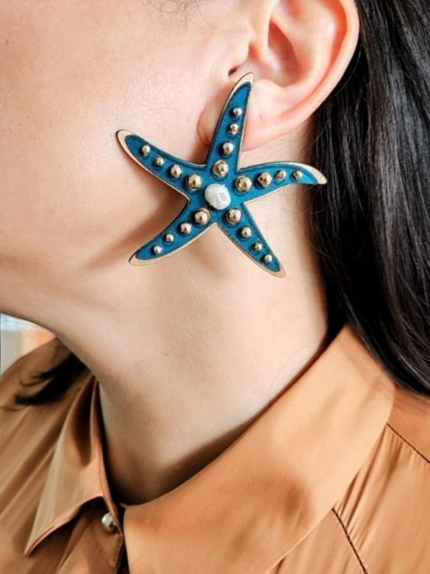 Maxi Starfish Earrings