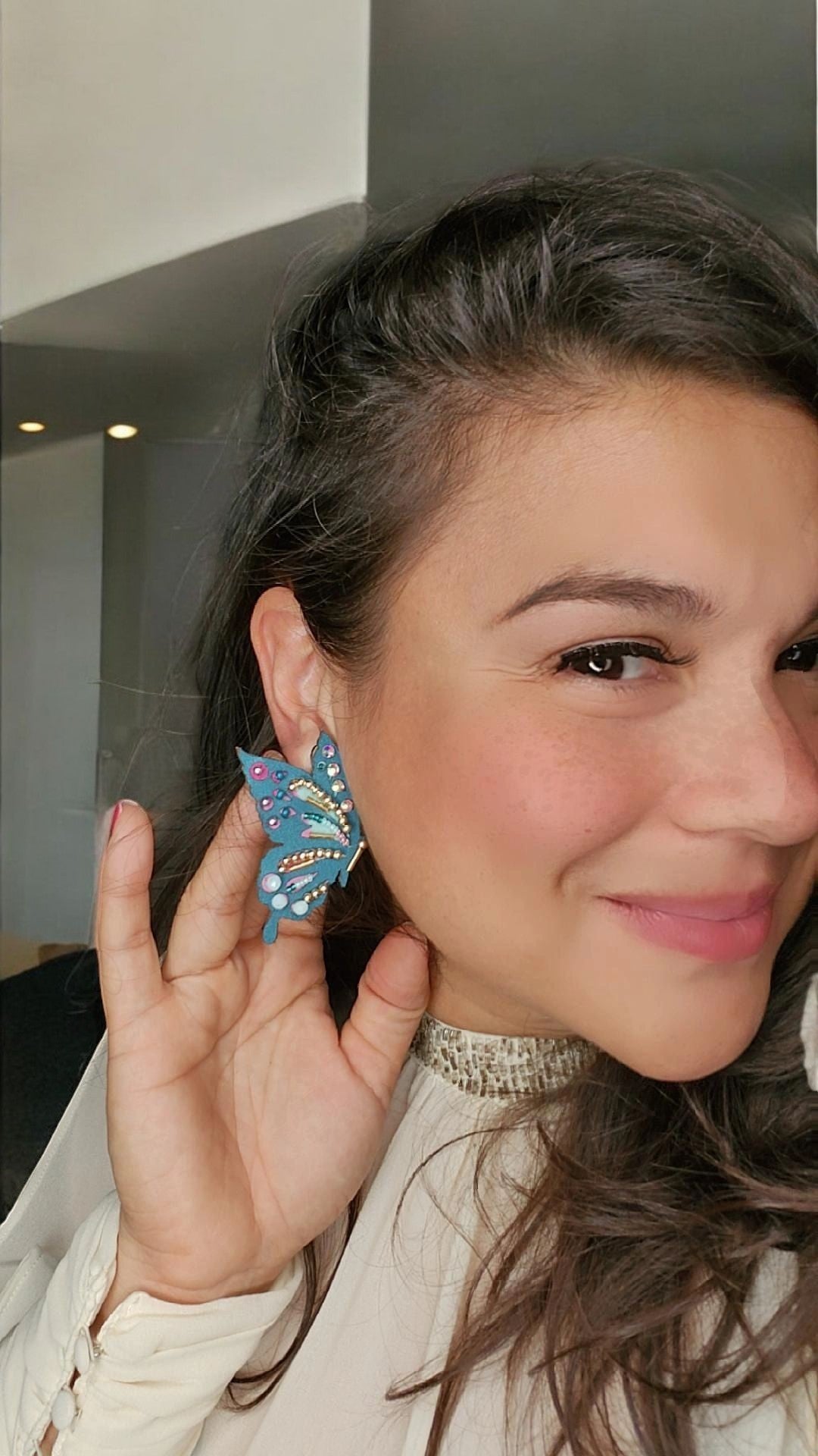 Maxi Aretes Mariposas de la Transformación
