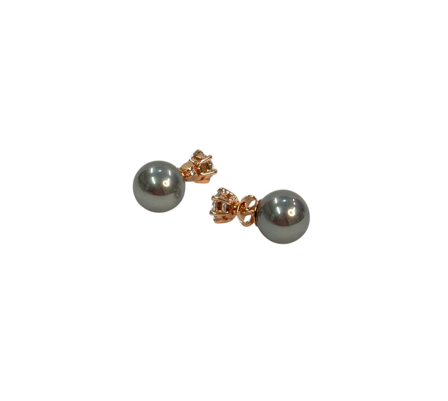 Pendientes Dobles (Perla y Cristal)