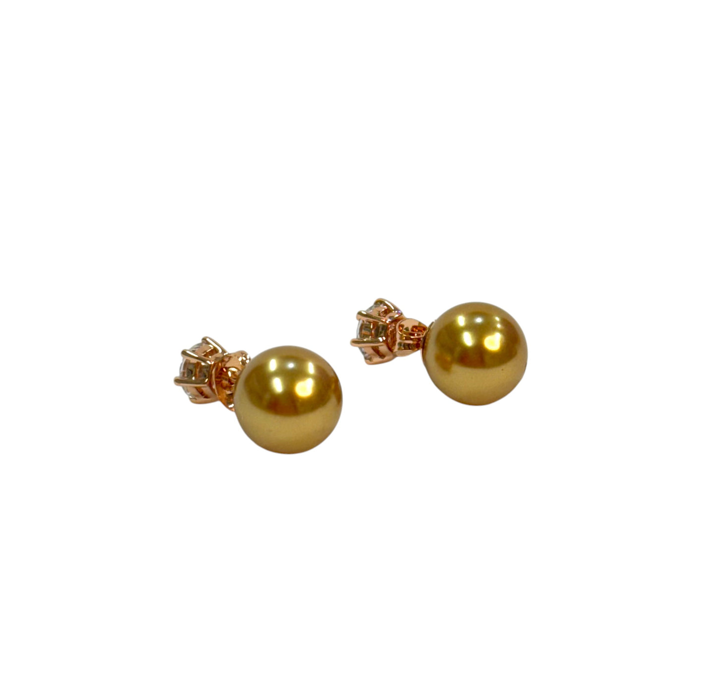 Pendientes Dobles (Perla y Cristal)