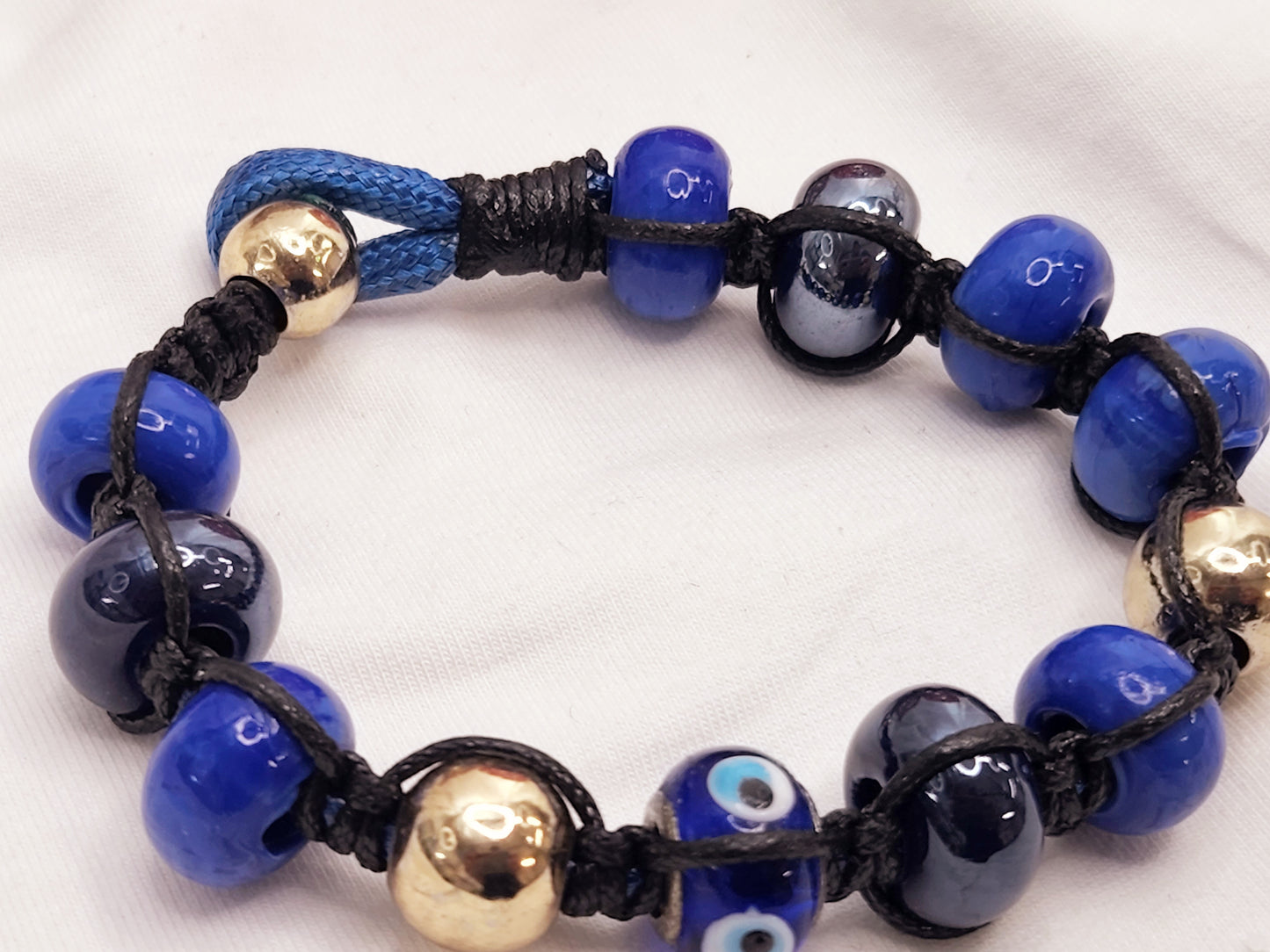 Pulsera de Cuentas Grandes de Cerámica