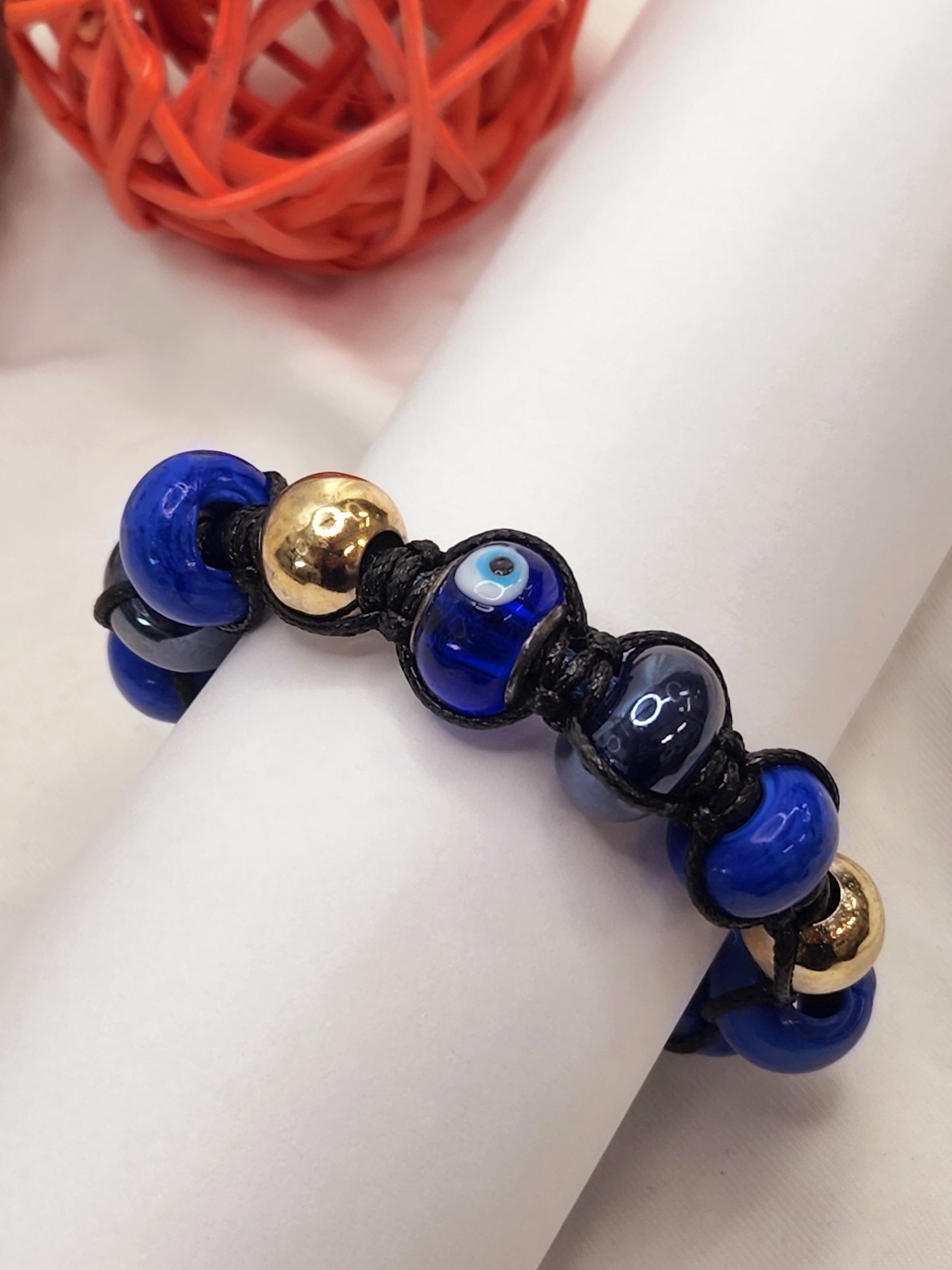 Pulsera de Cuentas Grandes de Cerámica