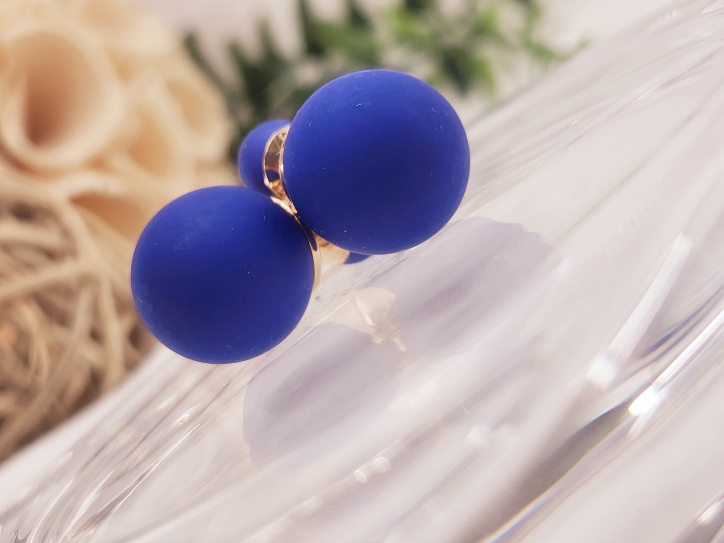 Pendientes de Doble Bola