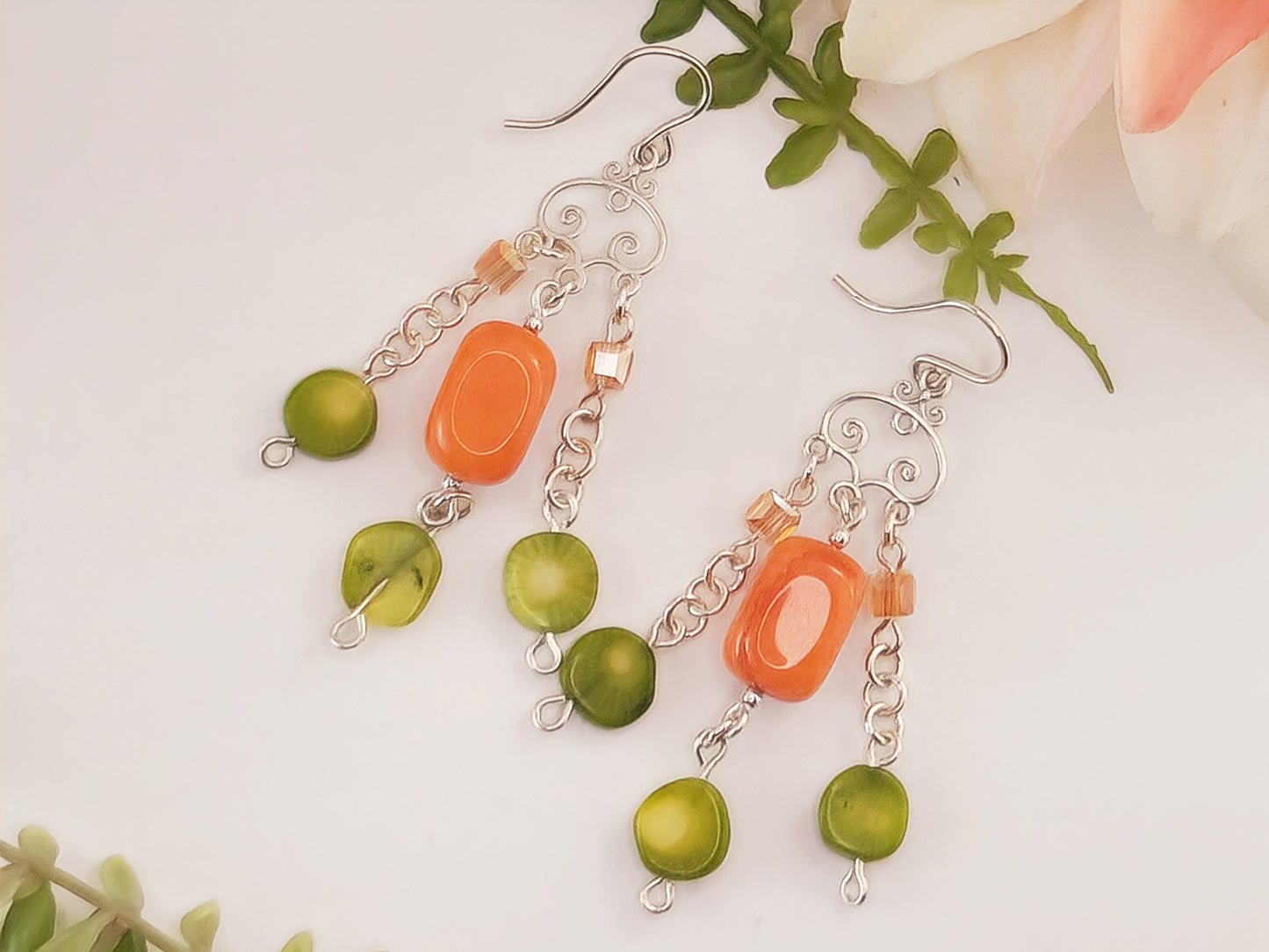 925 Silver Earrings "Gina"