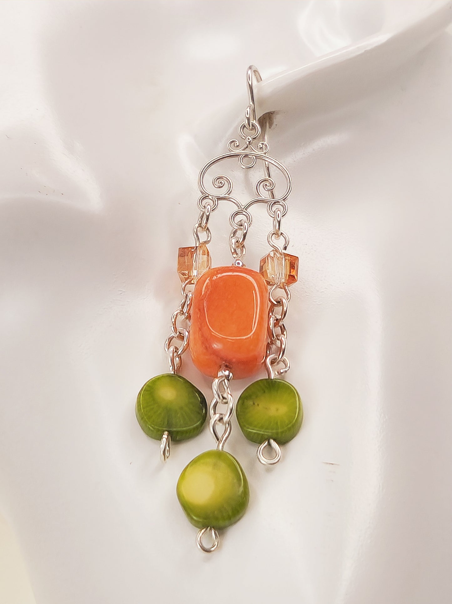 925 Silver Earrings "Gina"