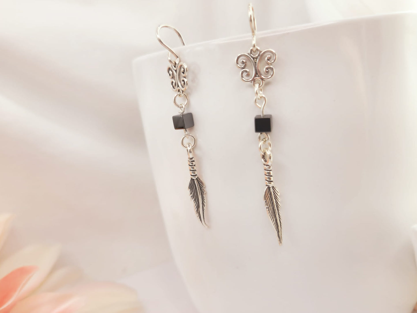 925 Silver Earrings "Amada"