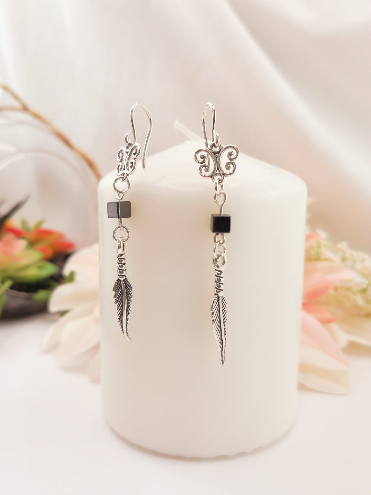 925 Silver Earrings "Amada"