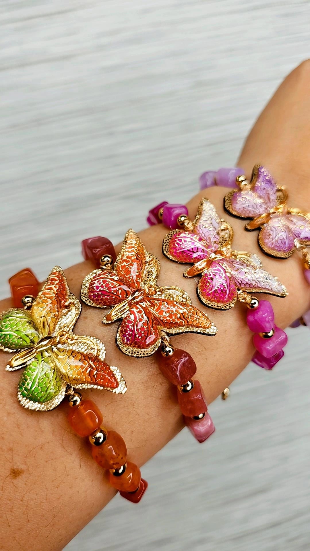 Pulseras Inteligentes Mariposa Alegre