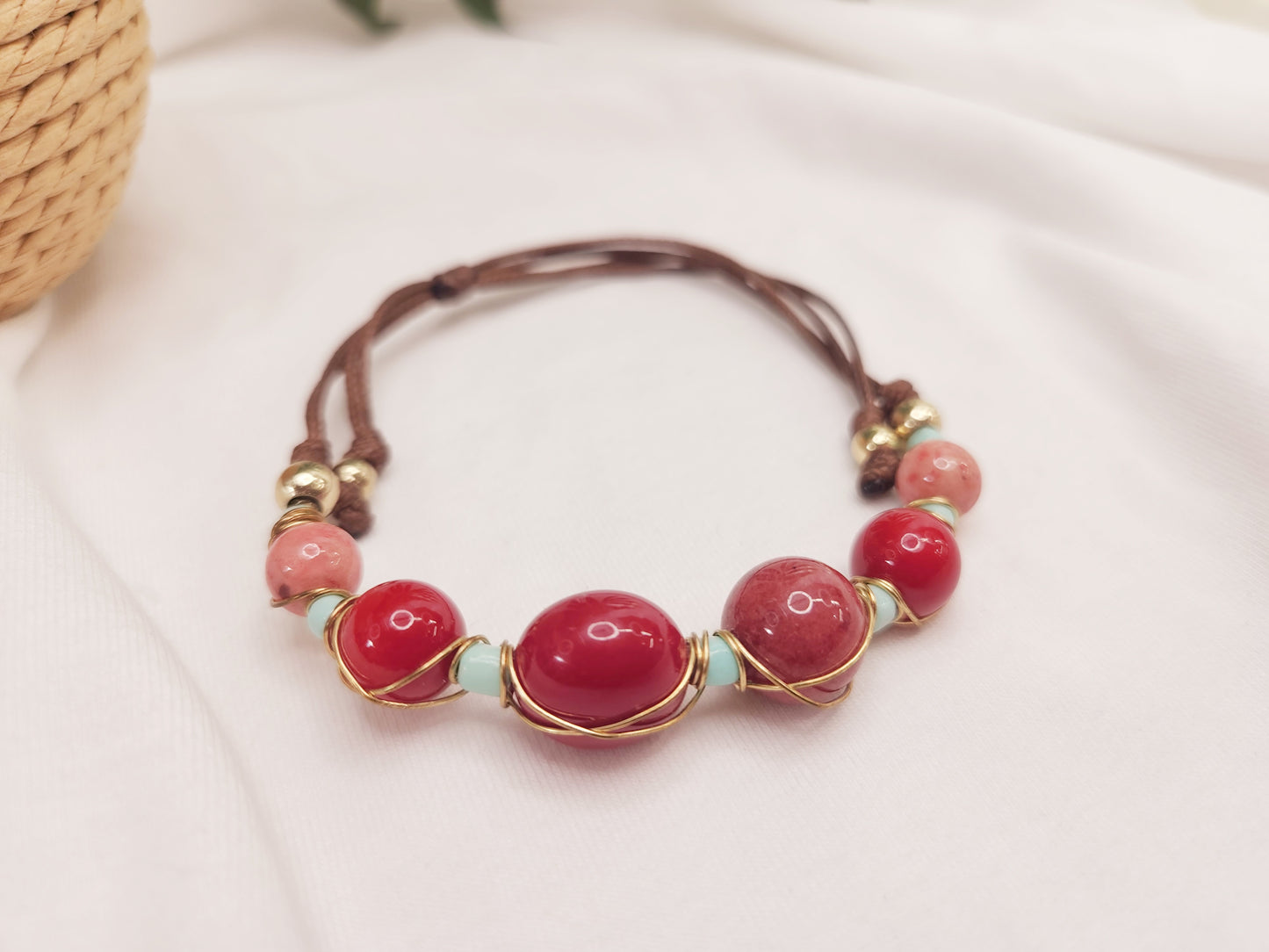 Ceramic Bead Bracelet