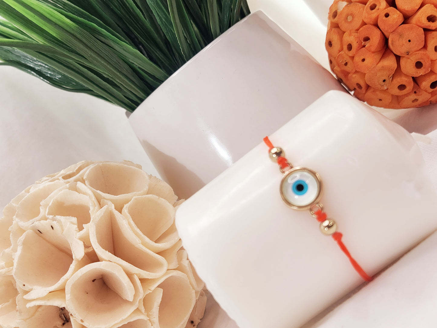 Pulsera de Hilo con Ojo turco