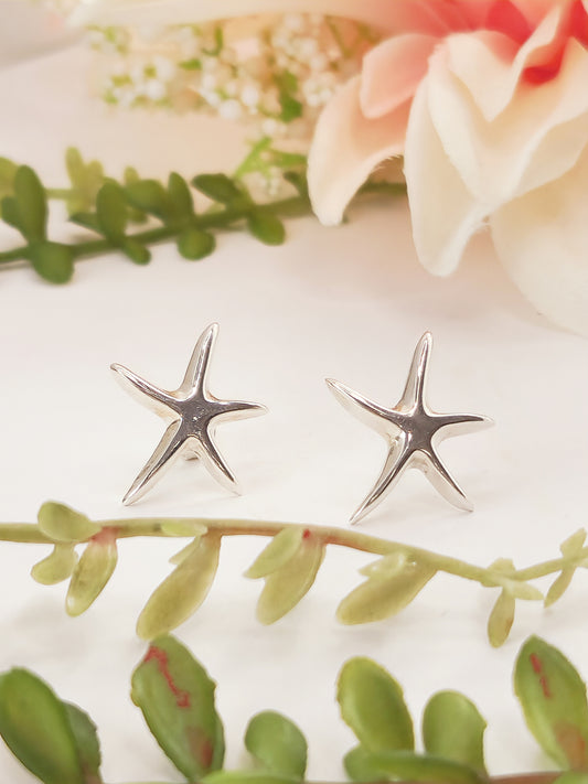 Aretes de Plata 925 "Estrella"